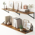 Floating Shelves 48 Inch Long, Wall Shelves 48 x 10, Wide Large Display Storage by FunMemories