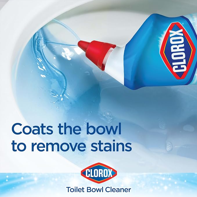 Clorox Toilet Bowl Cleaner Lime & Rust Destroyer 24 Ounces - Image 4