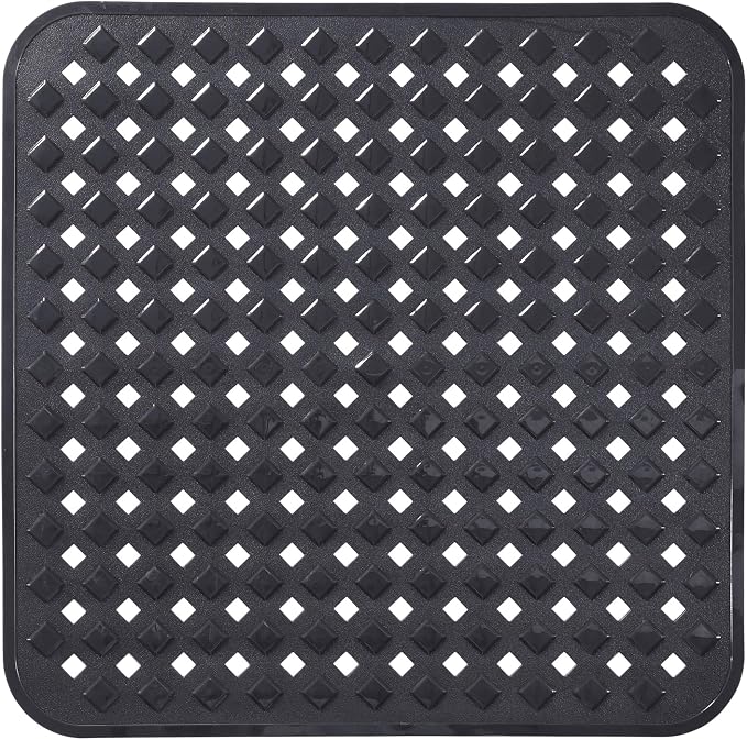 Yimobra Square Shower Mat Non Slip, Super Strong Suction Cups, Machine Washable by Yimobra