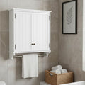 Dover 27” x 29” Wall Mounted Bathroom Storage Cabinet by AlaterreFurniture
