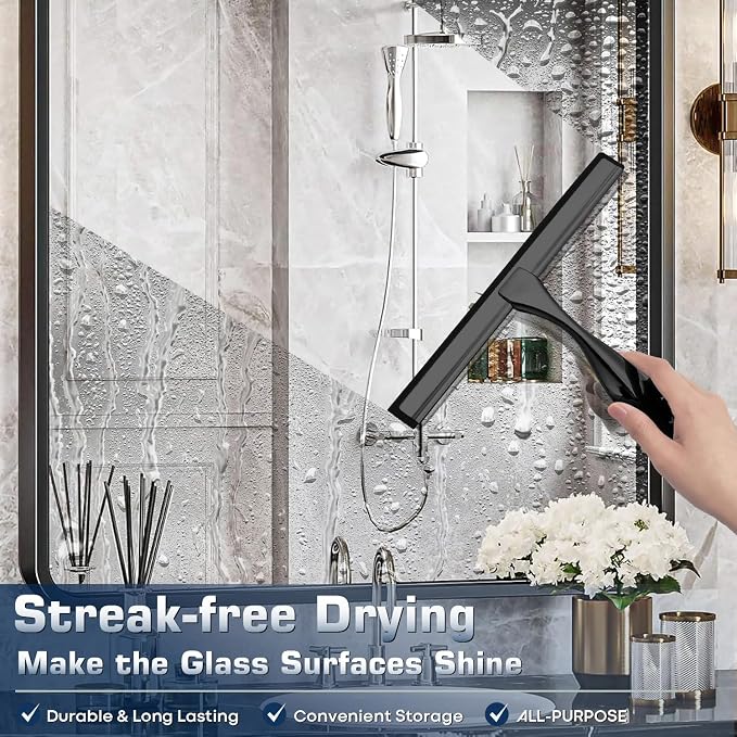 Stainless Steel Shower Squeegee - Image 4
