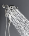 2-in-1 Shower Head with Handheld Combo: Rainfall Shower Head & Detachable by INAVAMZ
