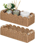 CubesLand Scalloped Decor Basket by CubesLand