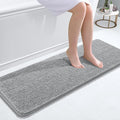 OLANLY Bathroom Rugs 47x17, Extra Soft Absorbent Chenille Bath Rugs, Rubber by OLANLY