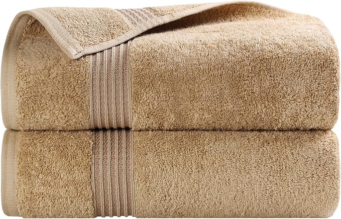 Superior Egyptian Cotton Bath Towel Set, Home Bathroom Towels, Guest Bath - Image 2