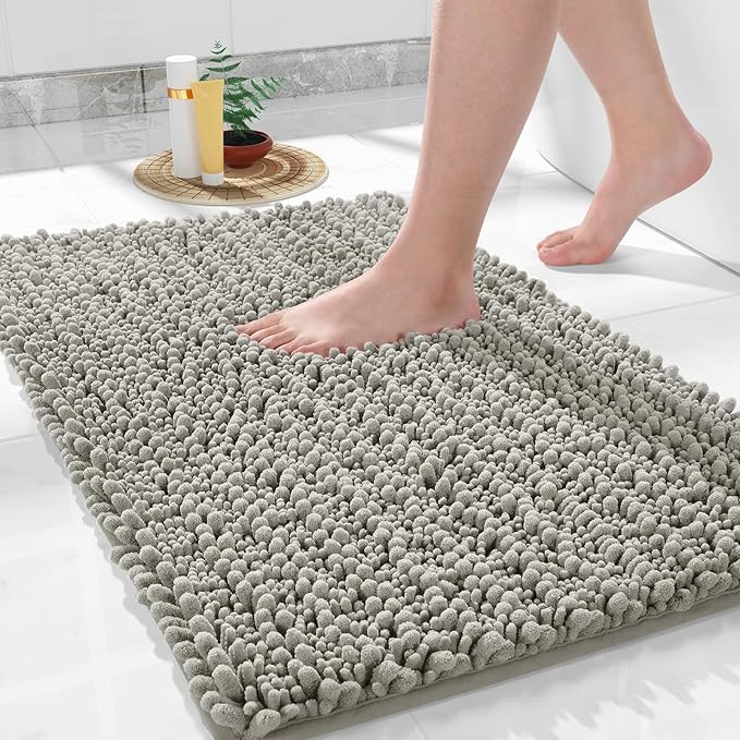 Yimobra Large Bathroom Rugs Non Slip Washable 36x24 Inch by Yimobra