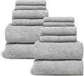 Italic Ultraplush 12-Piece Family Towel Set – Luxury Bath Towels, Hand Towels & by Italic