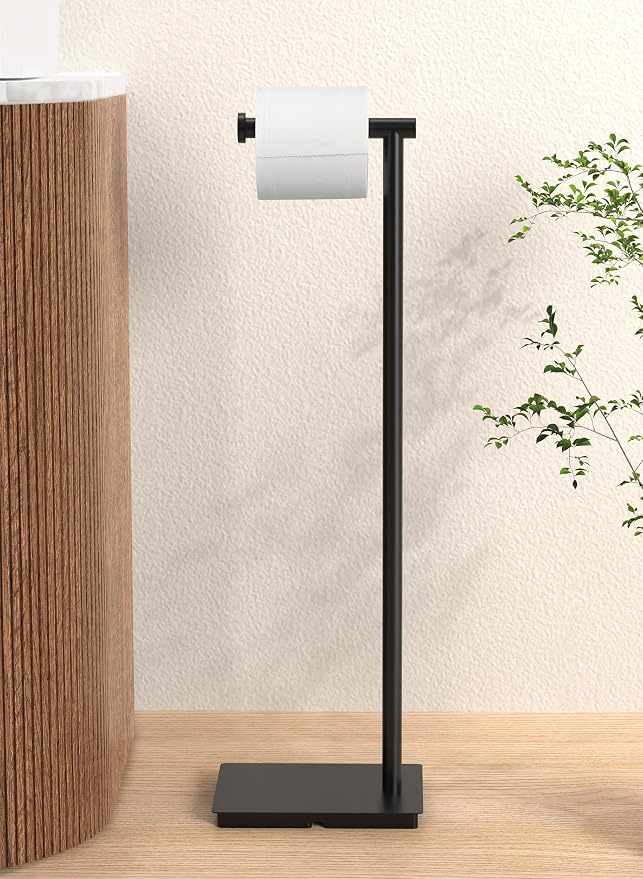 KES Toilet Paper Holder Stand 26.2 Inch Toilet Tissue Holder by KES