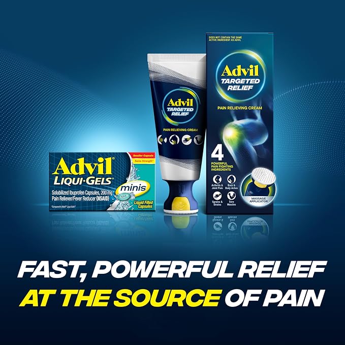 Advil Liqui-Gels minis Pain Reliever and Fever Reducer, Pain Medicine - Image 12