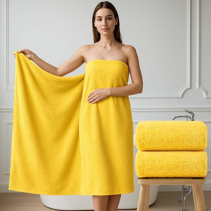REDKISS 2 Piece Luxury Bath Towel Set - Image 2