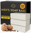 O NATURALS 7.76 oz Exfoliating Soap Bar Cedarwood by ONATURALS
