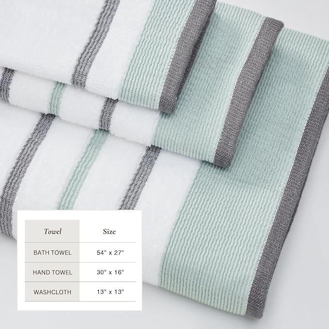 Great Bay Home Decorative Bath Towel Set - Image 5
