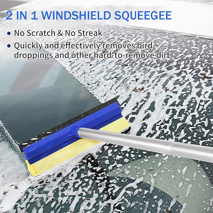 Wontolf 79'' Window Squeegee Cleaner Tool - Image 7