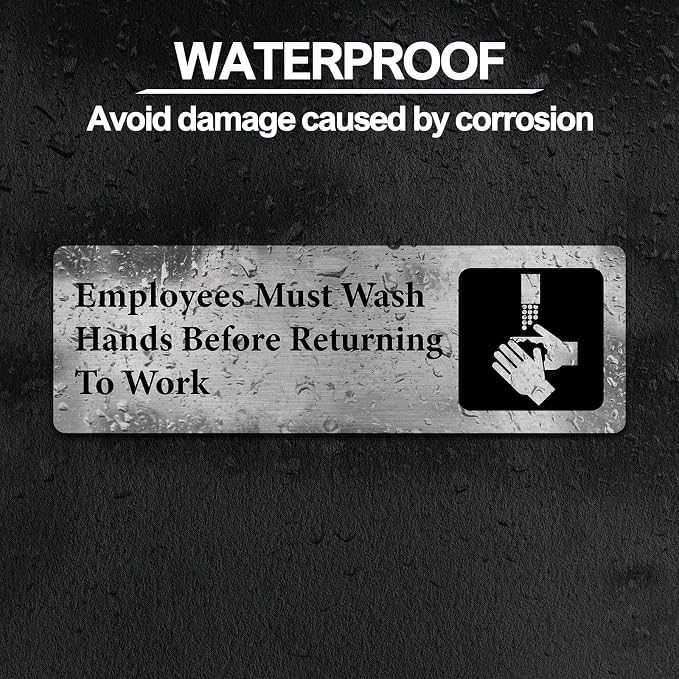 Employees Must Wash Hands Signs, Wash Hands Signs - Image 4