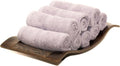 Mosobam Luxury Turkish Towels Set of 8 Washcloths 13X13 Lavender Aura 700 GSM by Mosobam