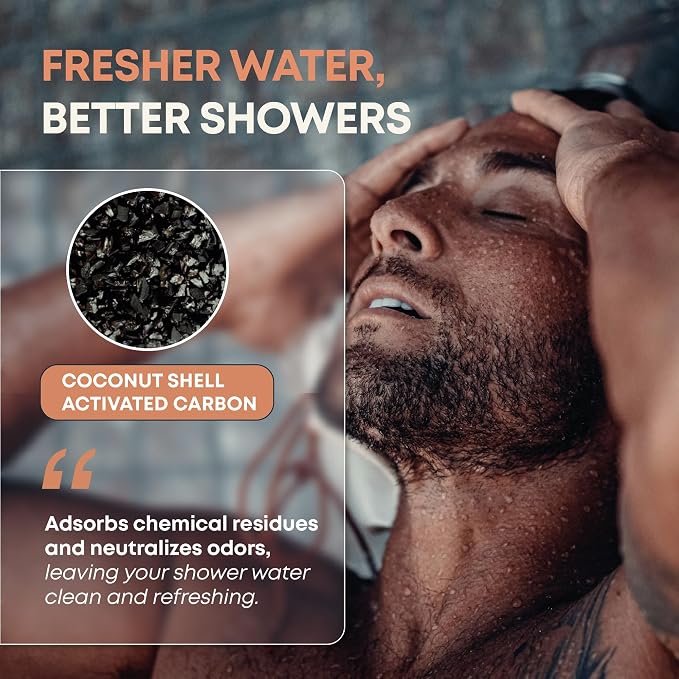 AquaHomeGroup Heavy Metals Shower Filter – Removes Lead, Mercury & Impurities – - Image 4