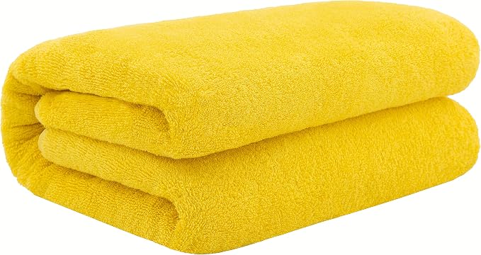 Cotton Paradise 100% Cotton 40x80 Oversized Bath Sheet, Extra Large Turkish - Image 3