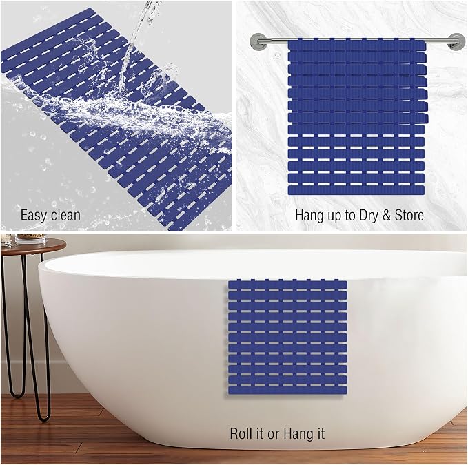 MBOSS Bath Tub Shower Mat Non Slip Bathtub Mats - Image 5