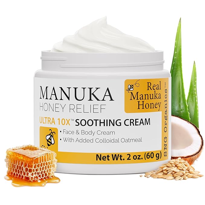 Super Natural Goods Manuka Honey Cream – Hydrating Lotion by SuperNaturalGoods