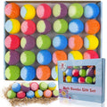 30 Pcs Bath Bomb Gift Set, Natural Organic Mini Bath Bombs, Handmade by PickMora