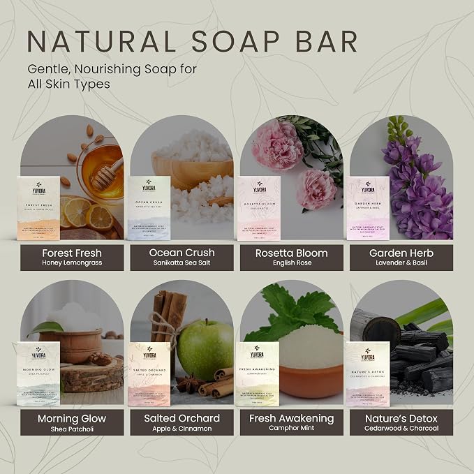 Handmade Women’s Body Soaps 5 OZ Pack of 8 – Long-Lasting Natural Bar Soap – - Image 3
