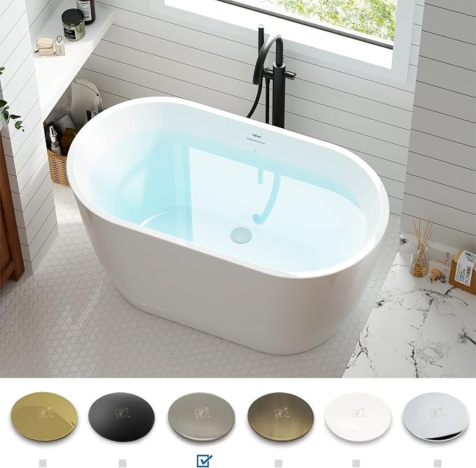 FerdY 47" Bali Acrylic Freestanding Bathtub - Image 6