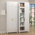 Steeloong90“ Kitchen Pantry Cabinet, Metal Storage Cabinets by Steeloong