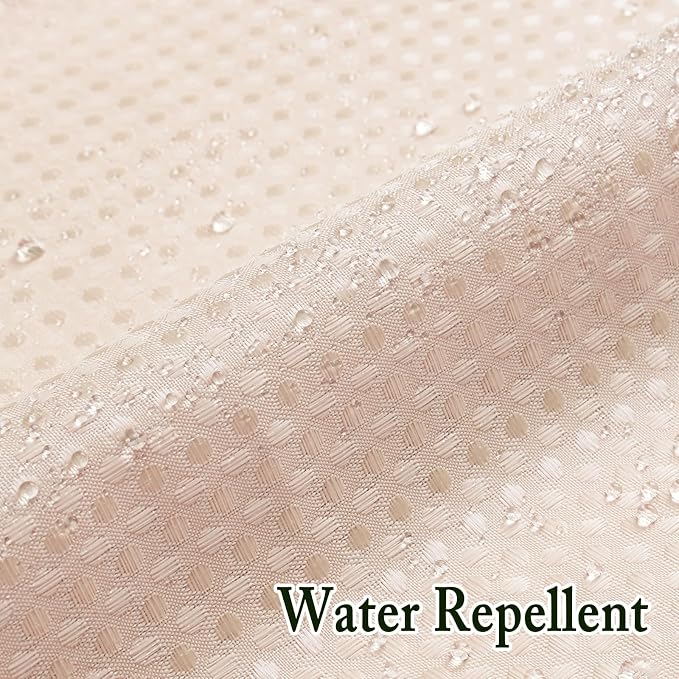 Gibelle No Hook Waffle Weave Shower Curtain - Image 5