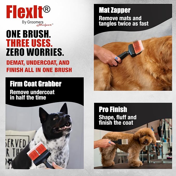FlexIt Dog Grooming Comb - Image 7