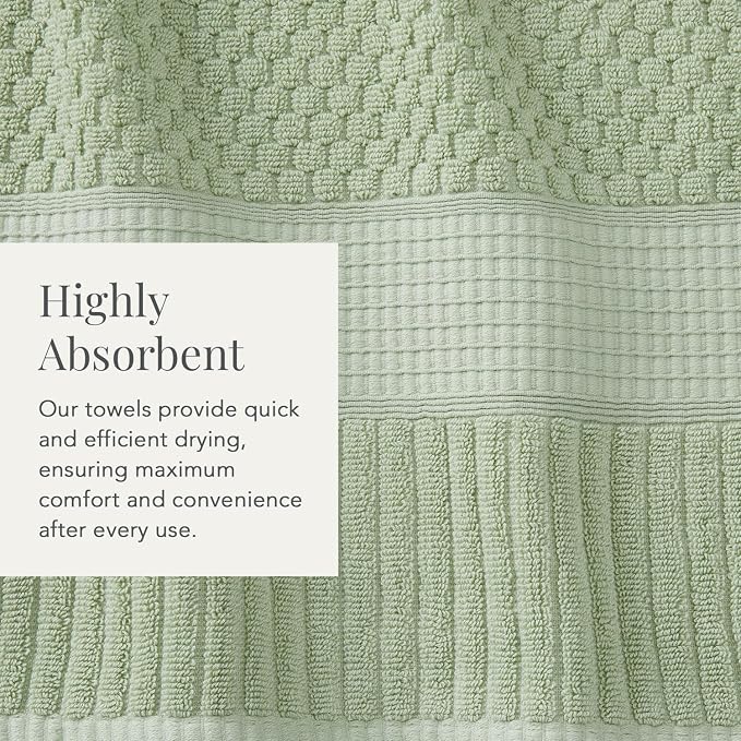 NY Loft 100% Cotton 2 Pack Bath Sheet Towel Set | Extra Large Bath Towel Set of - Image 6