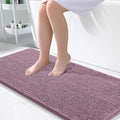 OLANLY Bathroom Rugs 47x24, Extra Soft Absorbent Chenille Bath Rugs, Rubber by OLANLY