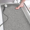 godehone Shower Mats Non Slip Without Suction Cups, PVC Loofah Bathroom Mats by godehone