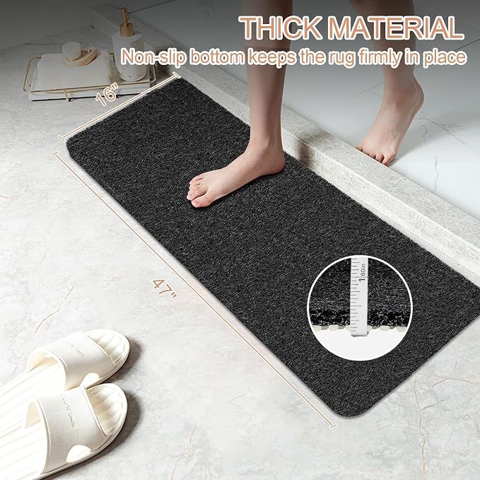 Joyhalo Shower Mats for Showers Anti Slip for Elderly, Bath Tub Mats for - Image 2