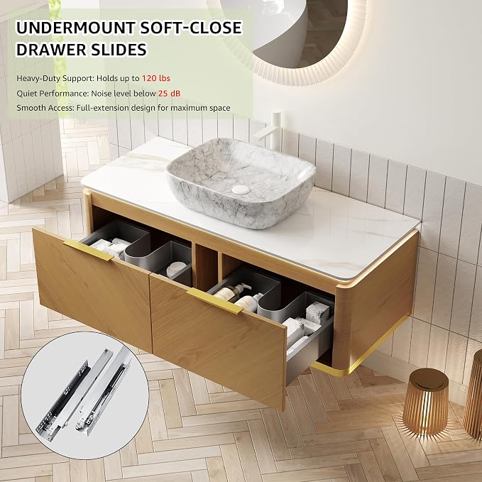 36” Floating Bathroom Vanity - Image 3
