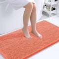 OLANLY Bathroom Rugs 44x24, Extra Soft Absorbent Chenille Bath Rugs, Rubber by OLANLY