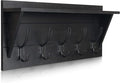 Wall Mounted Coat Rack Shelf, Rustic Wooden Country Style 24" Entryway Shelf by HBCYCreations