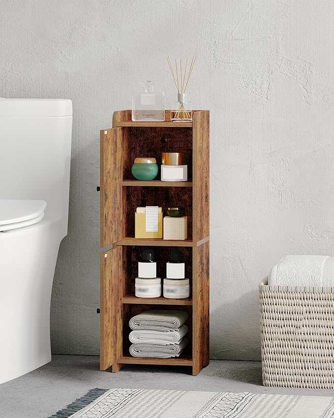 Bathroom Storage Cabinet, Corner Floor Cabinet - Image 3