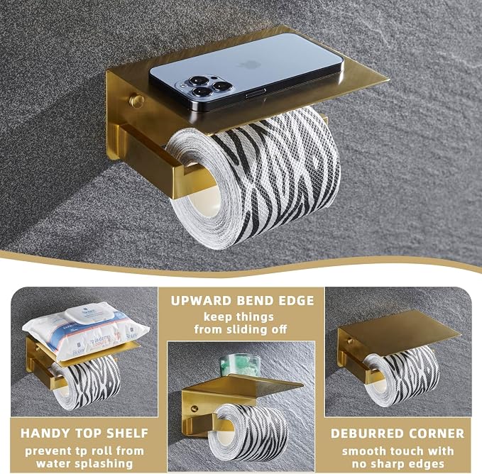 Angle Simple Toilet Paper Holder - Image 3
