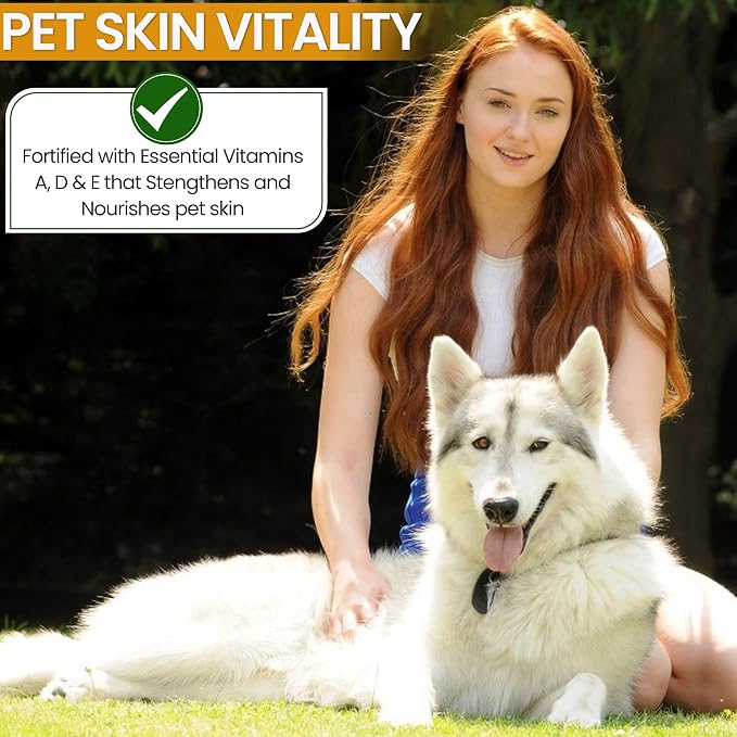 Dry Skin & Anti Itch Shampoo for Dogs | Oatmeal Dog Shampoo | Itchy Skin Relief - Image 7