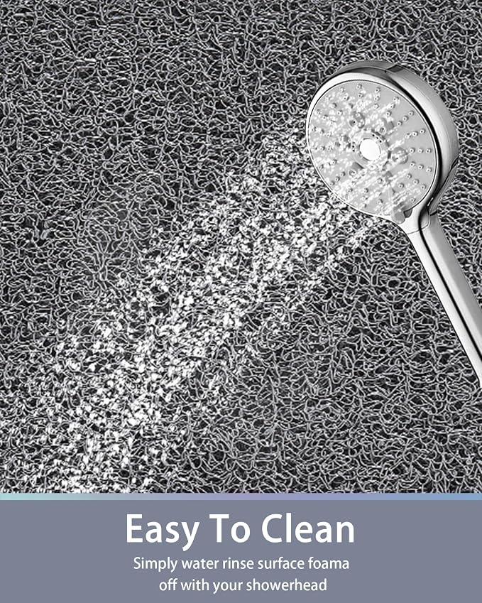 Mecko Non-Slip Shower Mat, Anti-Slip Bath Mat - Image 9