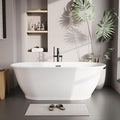 67 Inch Acrylic Freestanding Bathtub, Bathtub by Unknown