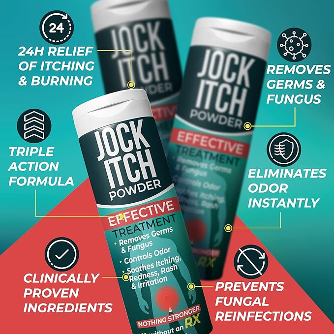 Jock Itch Powder with Miconazole Nitrate 2% & Tea Tree Oil - Image 4