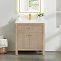 ALTAIR 30 Inch Vanity Bathroom Small Sink Vanities Single Bath Large Storge by ALTAIR