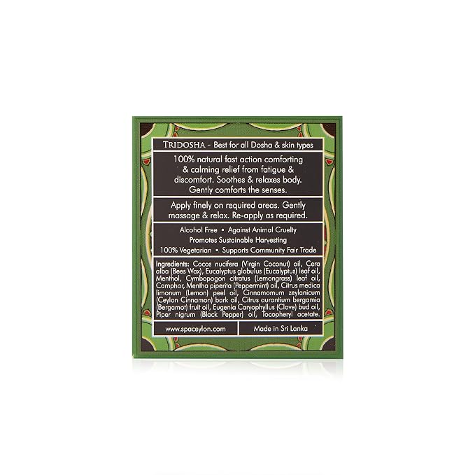 SPA CEYLON Comfort Relieving Balm | 100% Natural Herbal Balm - Image 7
