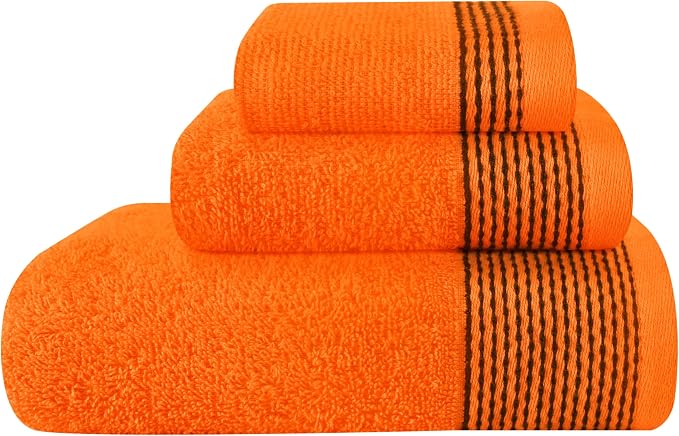 Belizzi Home Ultra Soft 3 Pack Cotton Towel Set, Contains a Bath Towel 28x55 by Unknown