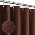 Gibelle Small Stall Shower Curtain 36 x 72, Narrow Half Waffle Weave Textured by Gibelle