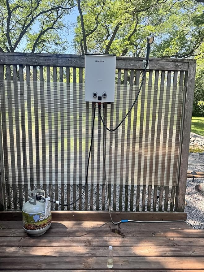 GASLAND Goshower G10 2.64GPM Outdoor Propane Tankless Water Heater, Ultra Slim - Image 2