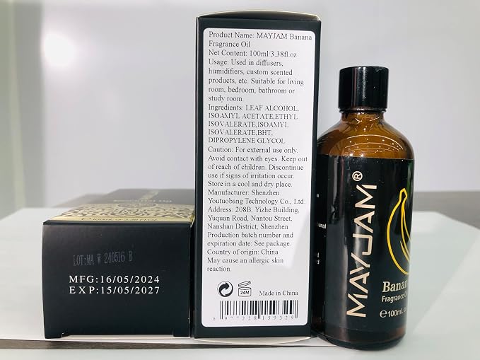 MAYJAM 100ML/3.38FL.OZ Banana Fragrance Oils - Image 9