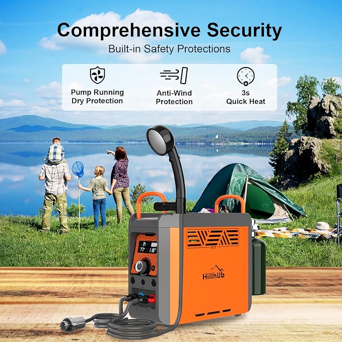 Hillhub Portable Propane Water Heater - Image 2