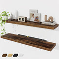 Floating Shelves Wall Shelf 48 Inch, 9.3 Inch Deep Floating Shelf, Farmhouse by FunMemories
